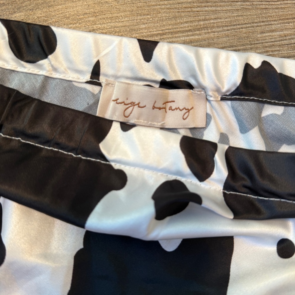 Cow-Print Midi Skirt | Size SMALL - Picture 3 of 4